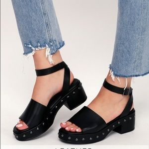 Seychelles Platform Studded Sandals